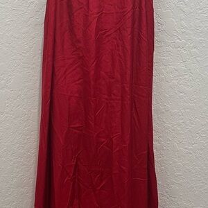 Coniglio Palm Beach Low Back Silk Maxi dress